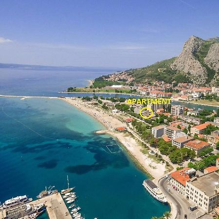 Ap Punta Next To Sandy Beach, Apartment With Garden Omis Ngoại thất bức ảnh