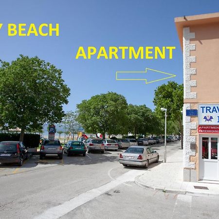 Ap Punta Next To Sandy Beach, Apartment With Garden Omis Ngoại thất bức ảnh