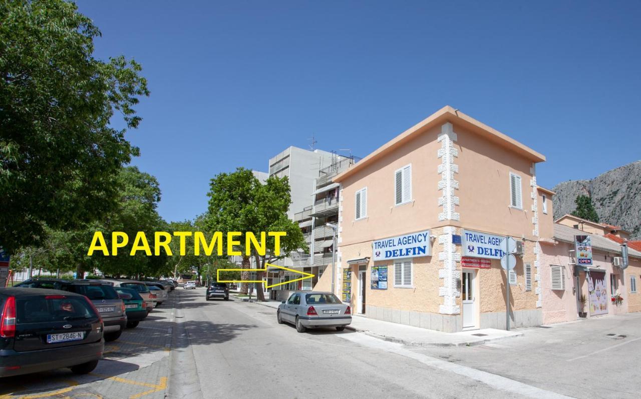 Ap Punta Next To Sandy Beach, Apartment With Garden Omis Ngoại thất bức ảnh